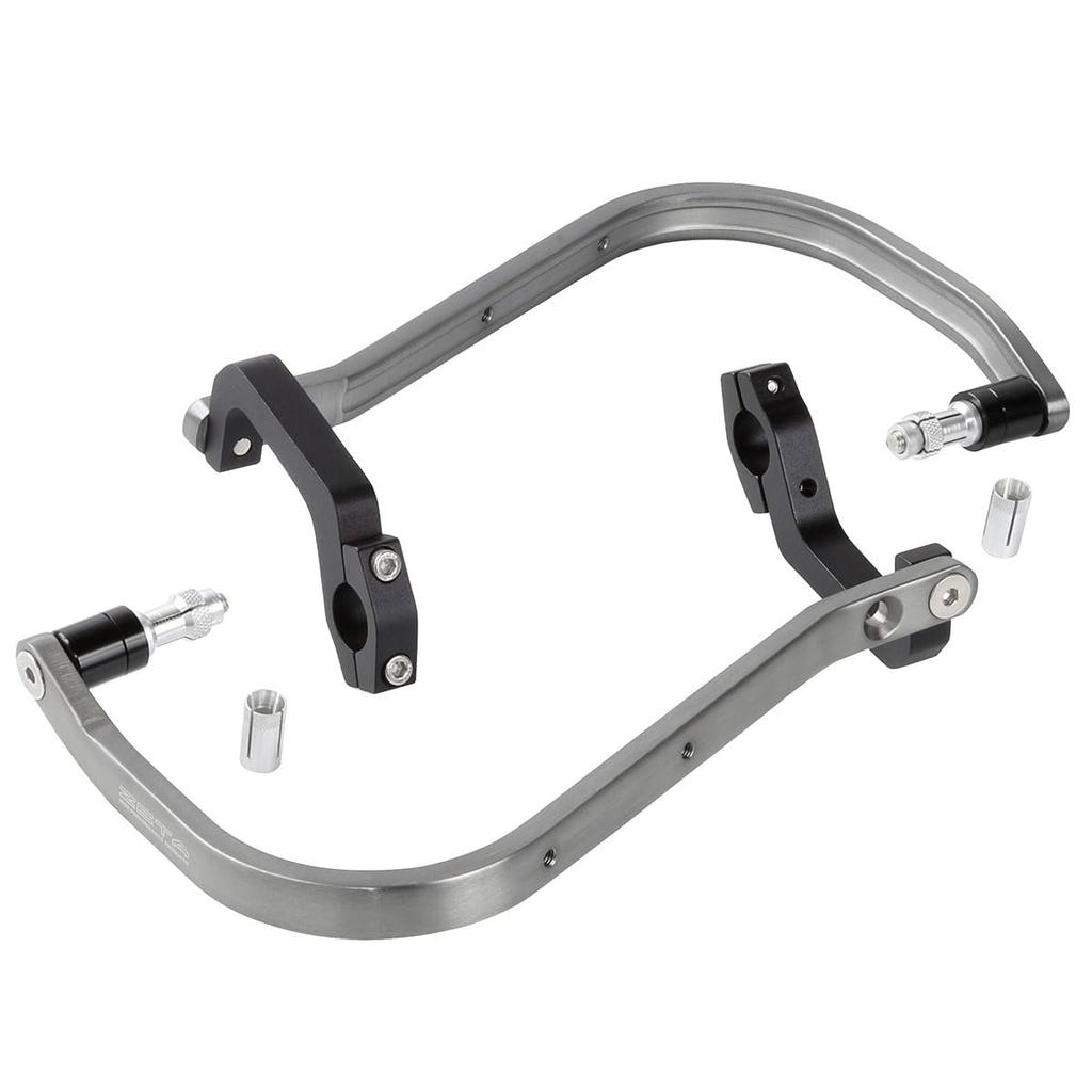 Zeta Racing Adventure Armor Hand Guards for Titanium Handlebars Fits Handlebars with Inner Diameters from To Aluminum Dirtfreak F5352 Part (Standard