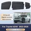 Sun Shades For Toyota bZ4X 2022 2023 2024 2025 Sunshades Magnetic Privacy Protection Visor Curtains Window Auto Accessories