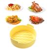 Baking Pan Non-stick Foldable Silicone Round Shape Grill Pizza Oven Roasting Tray Kitchen Gadget