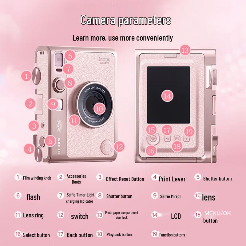 Fujifilm instax mini Evo Hybrid Instant Camera (CN version)
