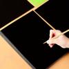 50 sztuk Papieru do zdrapywania Magic, Papier do rysowania tęczowymi wzorami do zdrapywania Zestaw do zdrapywania z 5 patyczkami na imprezę urodzinową Prezenty świąteczne