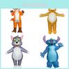 Fantasia Inflável Patrick Estrela Stitch Tom e Jerry Para Crianças e Adultos Perfeita Para Halloween e Eventos de Cosplay