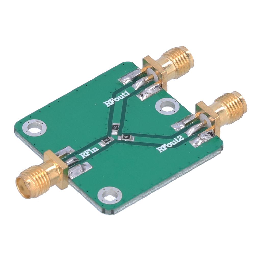 Resistance Power Splitter Module Durable DC‑5G 6dB 1 To 2 RF Microwave Distributor Divider for Radio