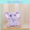 Elephant Plush Stuffed Animal Companion Toy With Pp Cotton Filling Soft Short Fur Nursery Decor Gift