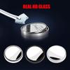 2Pcs Blind Spot Mirror 360 Degree Adjustable HD Glass and ABS Housing Convex Round Stick On Mirror