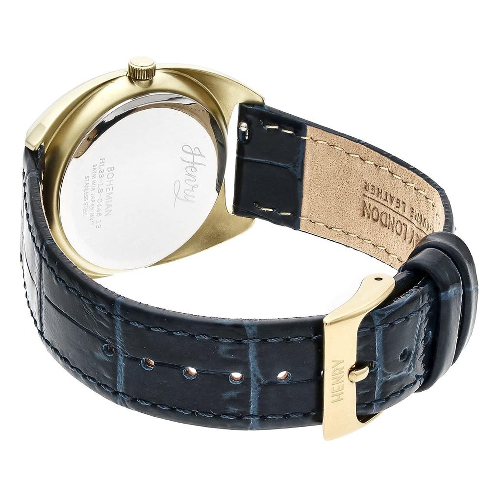 BOHEMIAN Navy [Henry London] HL33-LS-0446 Men's Watch,