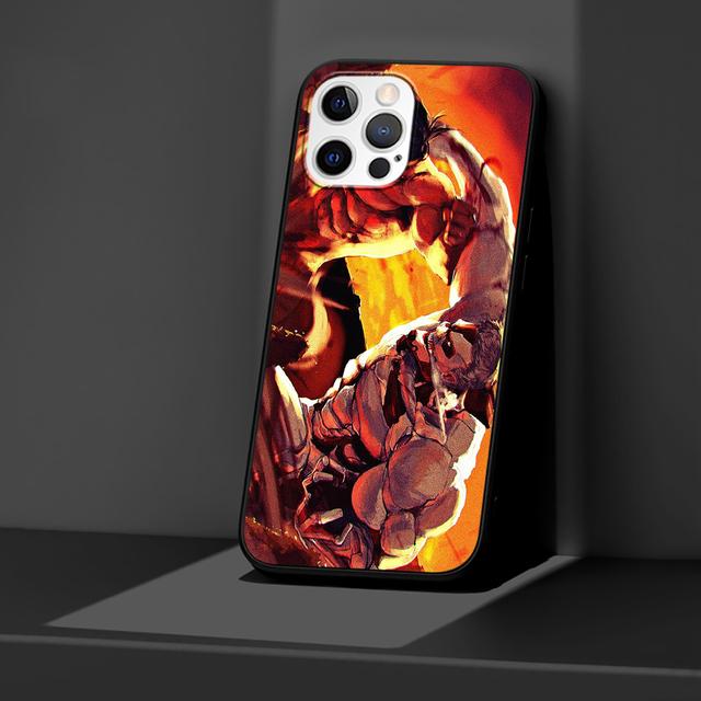 

Чехол с аниме «Атака Титанов» для Iphone 14 11 13 Pro Max 12 Mini Xr 7 8 Plus Se 2020 Xs 6 6s + чехол, черный мягкий чехол для телефона iPhone 14 Plus