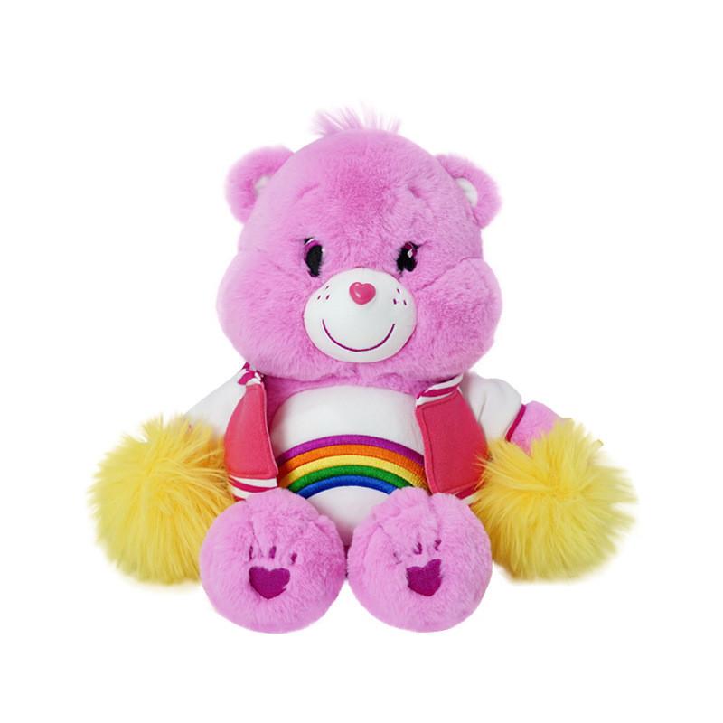 Adorable Care Bears Rainbow Plush Toy Soft Stuffed Animal For Kids 33cm Tall розовый