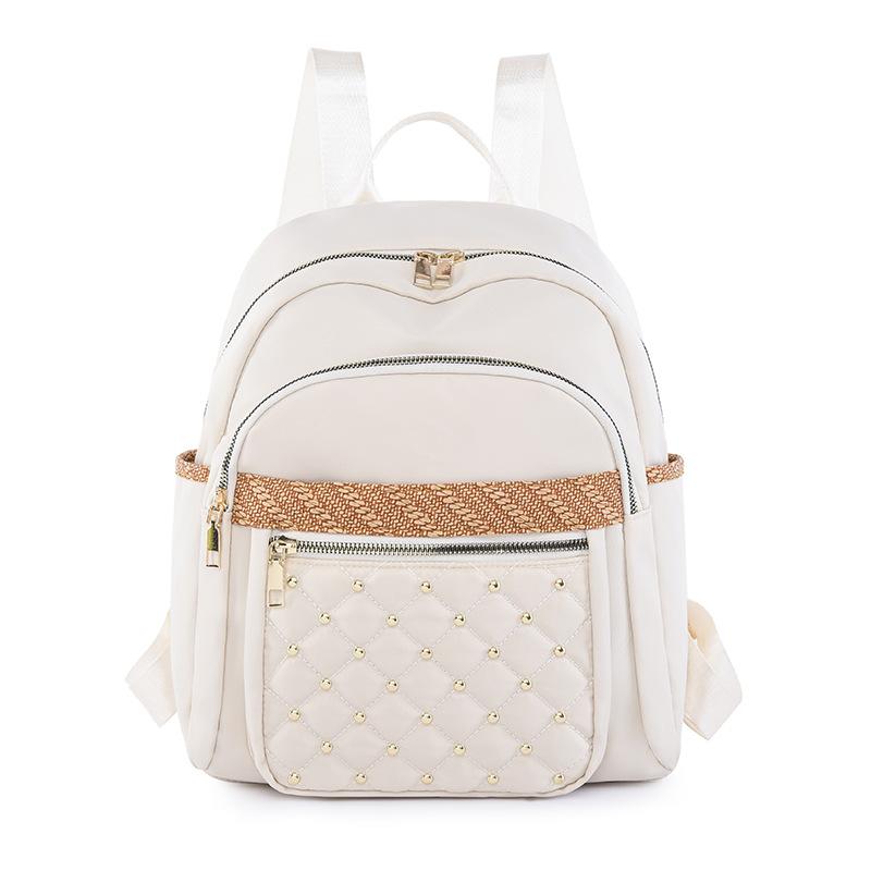 

Оксфордский рюкзак Женский дорожный рюкзак большой вместимости белый