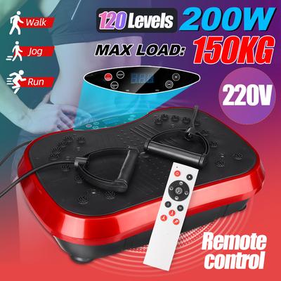 220V/110V 150KG/330lb אימון כושר מכשיר רטט רזה מכשיר גוף מאמן צלחת פלטפורמה מעצב כושר מאמן כושר