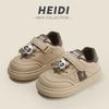 Clearance children's sports shoes 2025 spring and autumn boys' casual board shoes cartoon girls' bread shoes soft-soled baby shoes