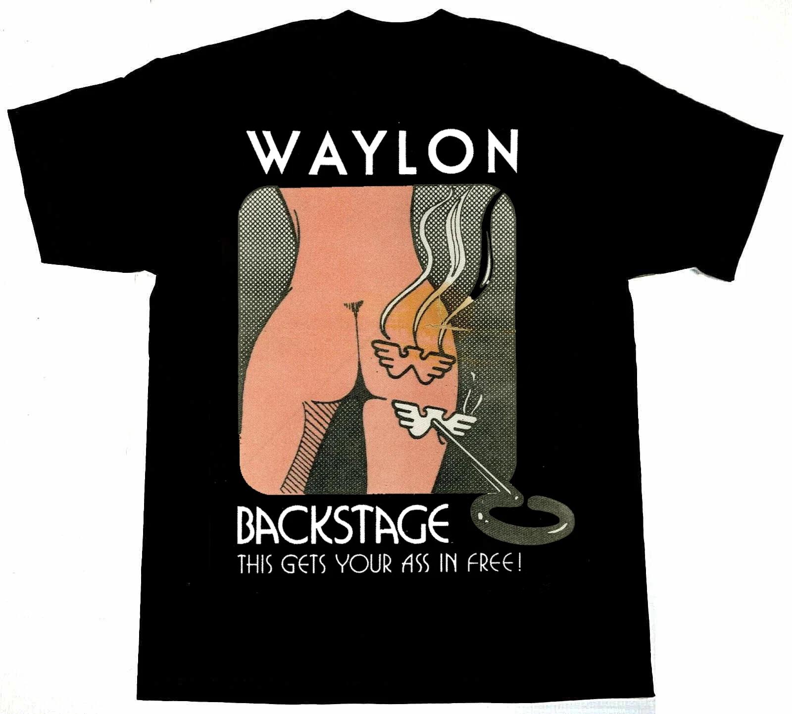 Retro Waylon Jennings Backstage Pass Shirt, Country Music Tee, Gift For Fan 4XL