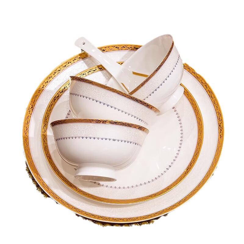 Mod Lanka Vista 12-Person 61-Piece Ceramic Dinnerware Set