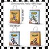 Motorcycle Party Gift Bags, 24 Pcs Dirt Bike Party Bags Set Motocross Themed Party Favor Bags Party Gift Treat Bags for Birthday Party Decorations