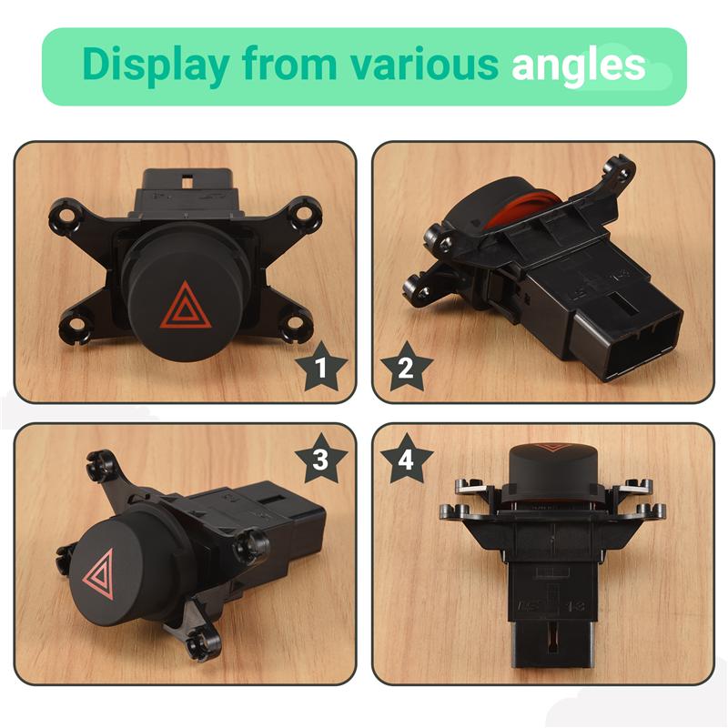 Car Hazard Warning Switch Emergency Light Switch Double Flash Button For Kia Cerato Forte 2009 2010 2011 2012 937901M000-A99D