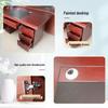 Modern Executive Office Desk with Storage