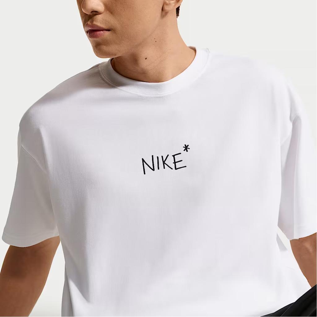 Nike Sportswear T Shirts Men's White Crew Neck Moderate IV2646-100