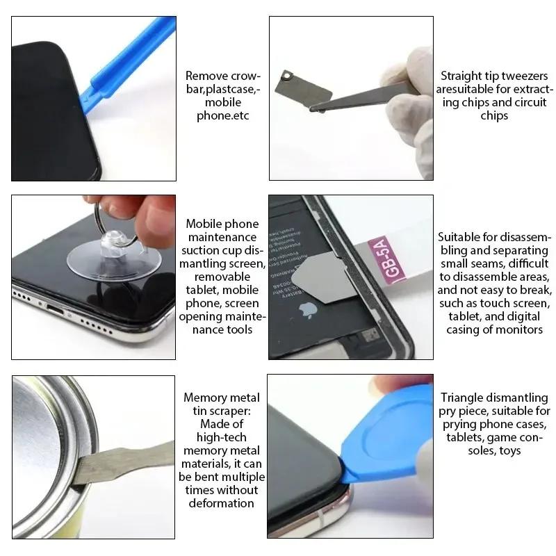22 in 1 Universal Handy Reparaturwerkzeug Set Handy iPad Laptop Schraubendreher Wartungsset Reparaturwerkzeuge Öffnungsset