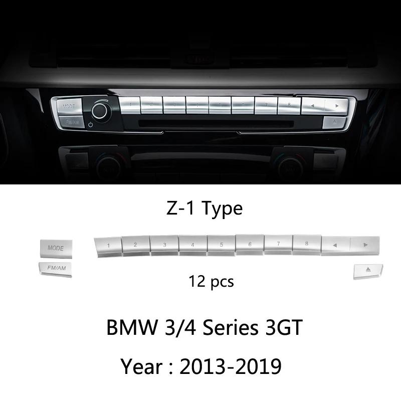 For BMW 3 4 Series 3GT F30 F31 F32 F34 F36 316li Car Accessories Control Gear Shift Panel Decorative Strip Cover Trim Sticker