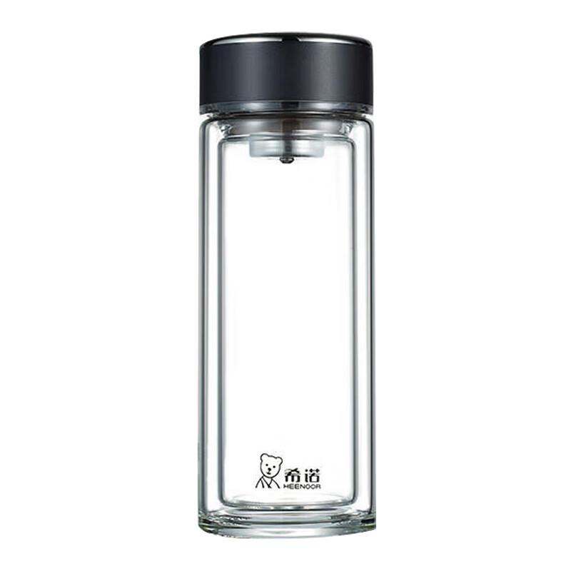 Xinuo Double-Wall Glass Tea Infuser Mug