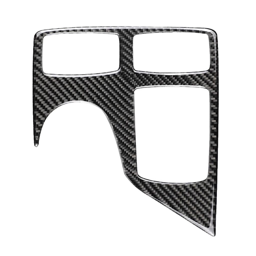 Carbon Fiber Central Console Trim for GLE/GLS 195x197mm Black