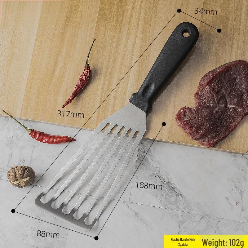 Stekspade för fisk i rostfritt stål