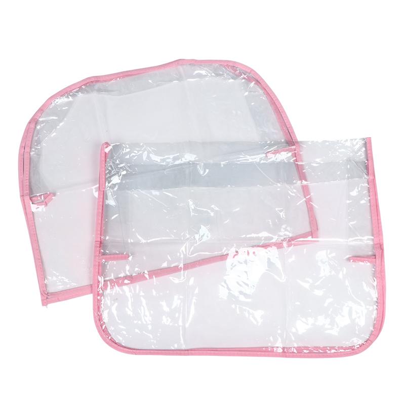 1Pcs Salon Chair Cover Pvc Clear Hairdressing Chair Covers Protectors Universal Waterproof Barber Chair Back Covers Round/Square