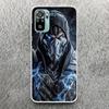 Mortal Kombat Phone Case For Xiaomi Redmi Note 14 13 12S 12 10 10S 11 11S 11E Pro Plus 11T 14Pro Soft Silicone Shell Note 13 12S