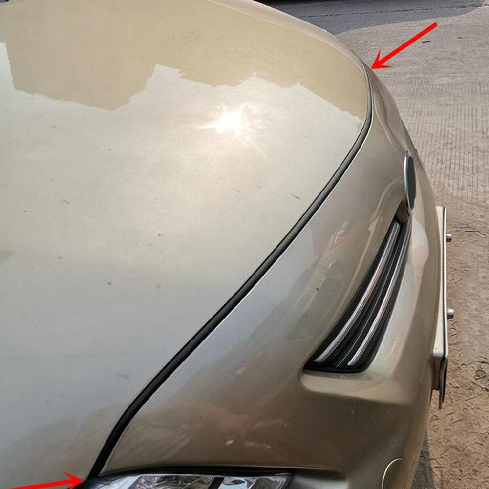 Bil Frontpanser Tetningslist Værstripe Gummitetninger For Toyota Corolla 07-13 Vanntett Motor Deksel Tetningslist Tetningsmasse