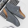 2025 Summer New Lazy One-pedal Casual Outdoor Half-bag Head Slippers 19987 gray-K