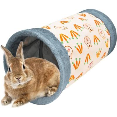 Kaninchen Meerschweinchen Tunnel Versteck Spielzeug Häschen Katze Röhre Kleintier Aktivitätstunnel Versteckbett Haustierbedarf Zubehör