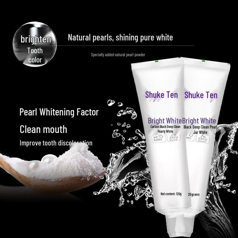 Shuke Bright White & Stain Removal Toothpaste (2x210g)