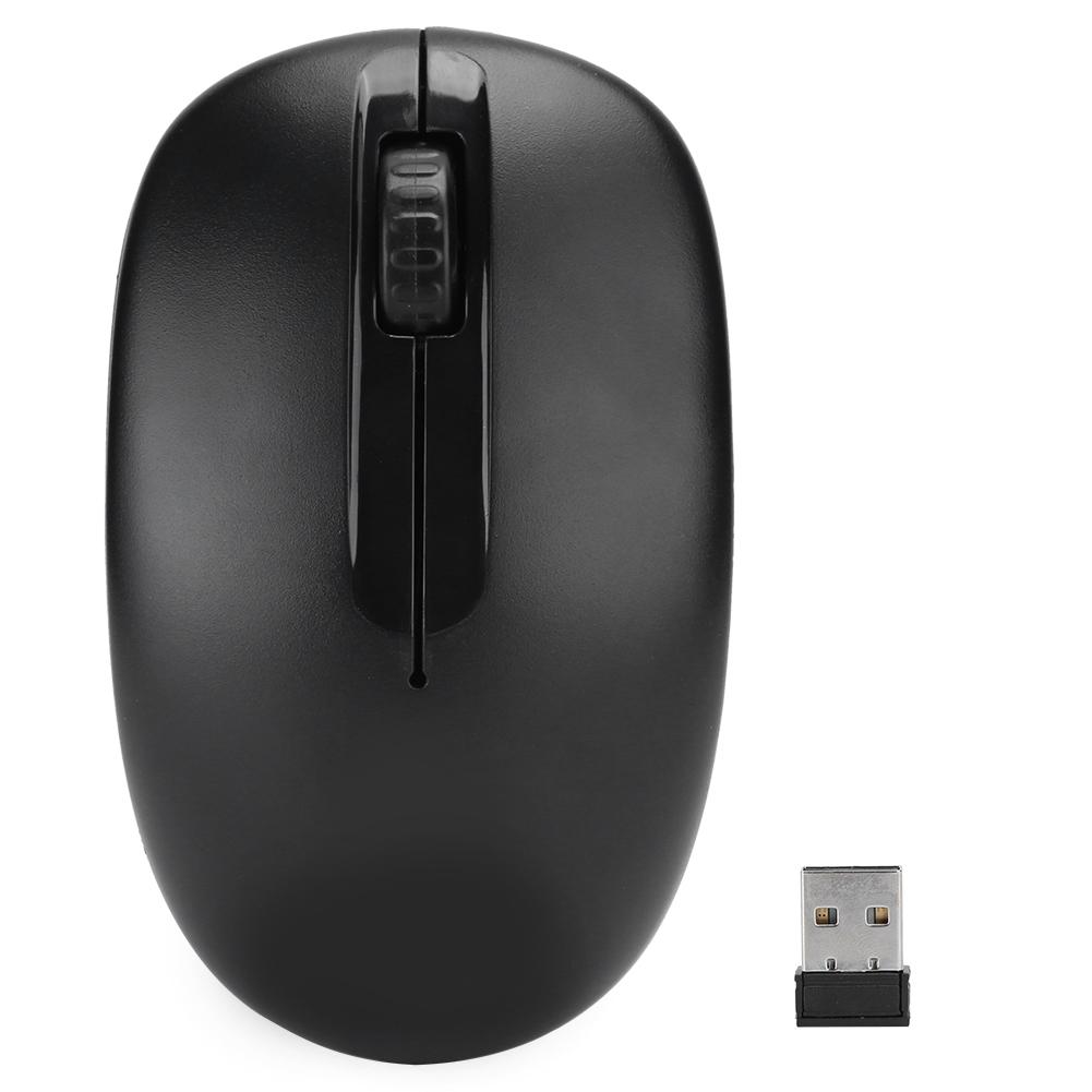 C900 Wireless Mouse 2.4G Notebook Desktop Universal Computer Wireless Mouse (Black)