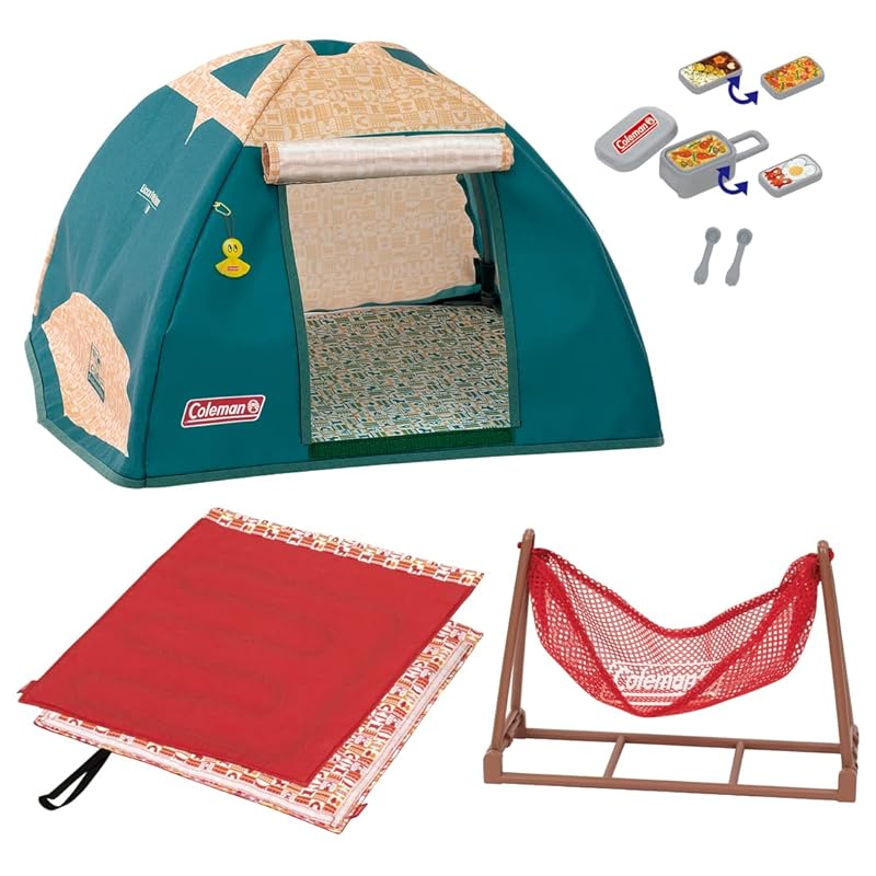 Takara Tomy Licca-chan Exciting Overnight Camping Dress-Up Play Toy for Ages 3 and Up