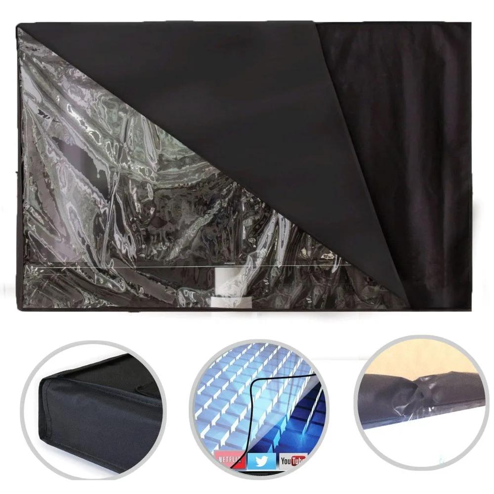 Multi Size Dust Cover for Wall Mount and Tabletop TVs
