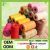 Corde de chanvre colorée pour bricolage, emballage de cadeaux, étiquetage et projets de maternelle