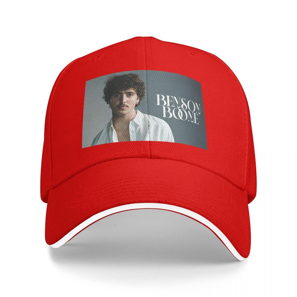 

Unisex Baseball Hats Benson Boone Outdoor Streetwear Summer Sports Baseball Caps Hip Hop Cap Casquette Polychromatic Hats One Size