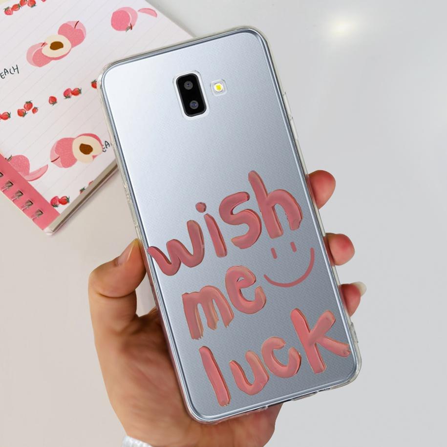 For Samsung J6 Plus Case J6 2018 J600F J610F Cover Luxury Marble Butterfly Clear Soft Cases For Samsung Galaxy J 6 J6+ 2018 Capa
