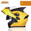 Jiekai DOT Standard Flip-up Double Visor Men's All-Season Motorcycle Helmet