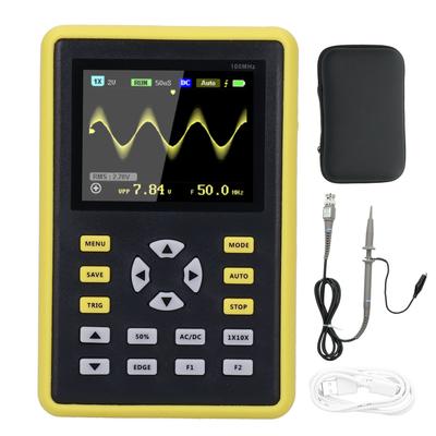 Digital Oscilloscope Handheld IPS LCD Display Screen 2.4inch 100MHz 500MSs 5012H