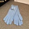 Winter Cute Bow-Knot Knitted Warm Gloves