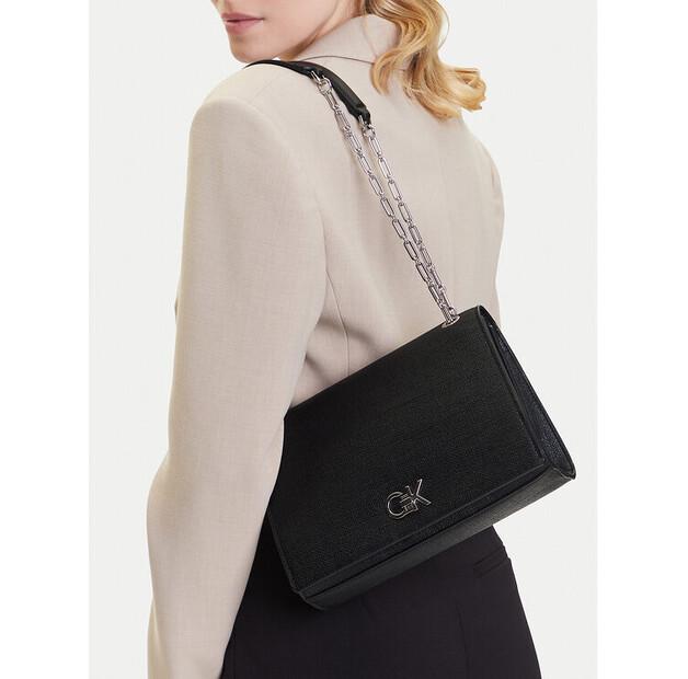 Сумочка Calvin Klein Ck Medium Conv Chain Bag_Tex K60K613177 чёрный