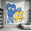 BFDI Wandteppich Ästhetisches Wandbehang Gedruckter Stoffdecke Dekorative Wandteppiche für Schlafzimmer Wohnzimmer Heimdekoration