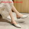 Hanbok Style Slingback Mules With Pu Material For Summer Casual Wear