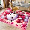 1pc Hello Kitty, Flowers Carpet Office Rug Outdoor Mat Home Decor Area Carpet Festival Gift Office desk chair carpet