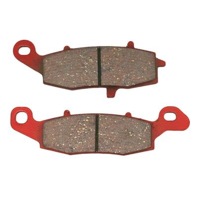 Daytona Motorcycle Brake Pads, Red Pads (Semimetal Pads), GSR750 (11-15), DL650, V-Strom (15-21), Glass