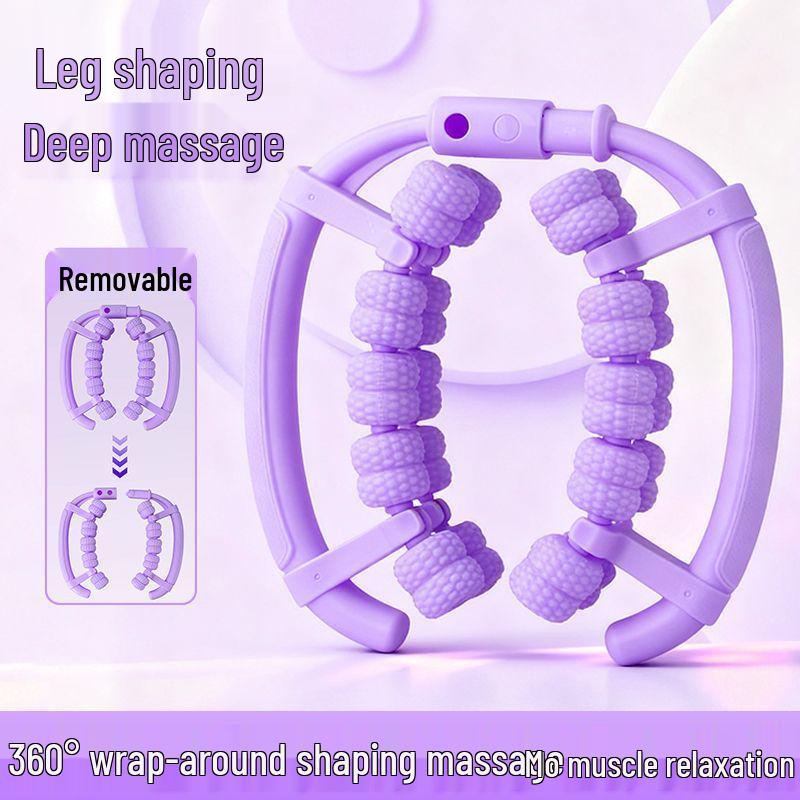 

40-Wheel Yoga Leg Slimmer: Beautiful Leg Shaping & Muscle Relaxation Roller