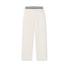 Fila Heritage Fashion Versatile Knitted Straight Leg Casual Pants Women Bottoms Light-Beige F11W518608F-IV