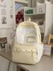 Schoolbag Sweet Wind Milk Blue Striped Stars Student Backpack Korean ins Vitality Age Reduction Travel Small Backpack