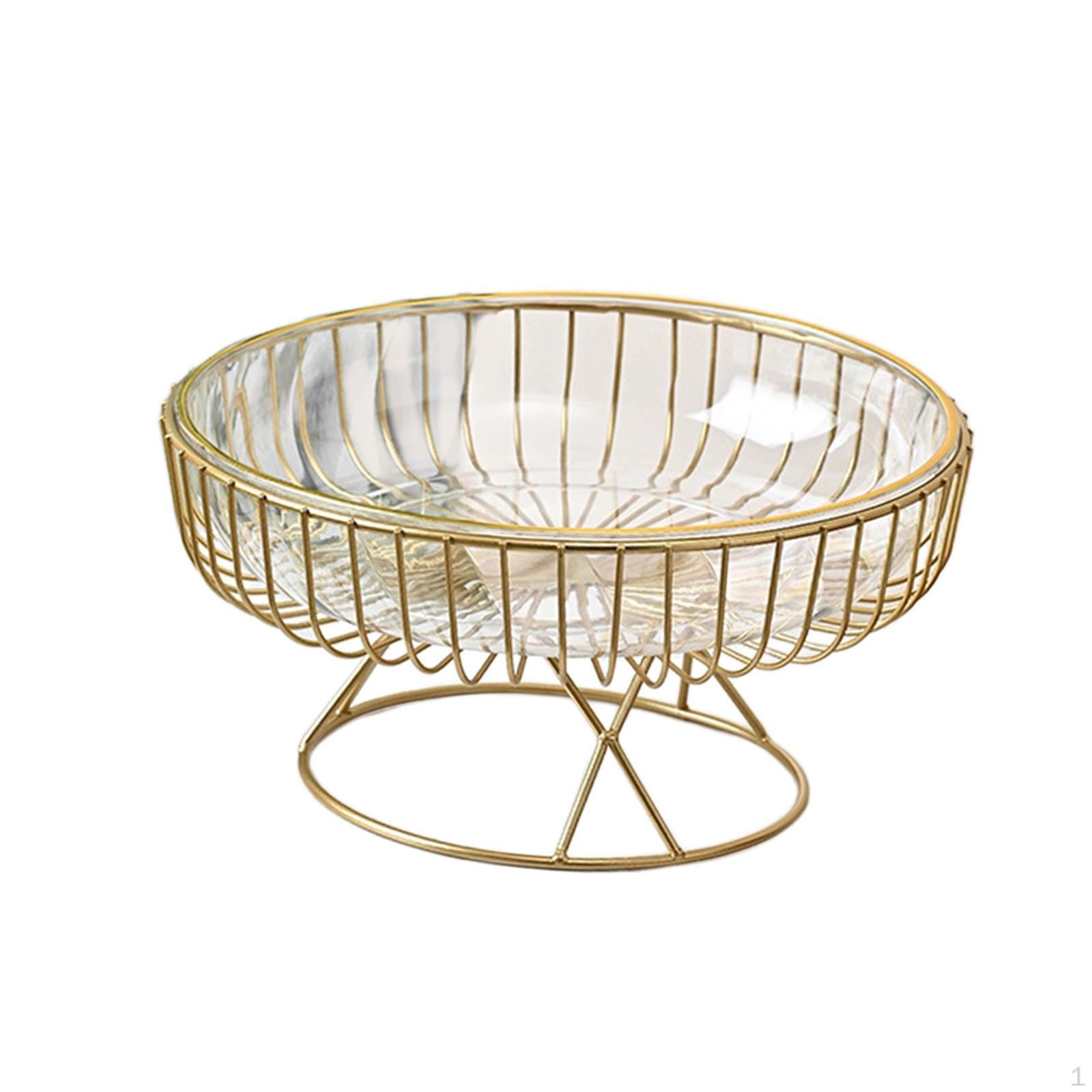 Фруктовая сервировочная чаша из железной проволоки, современный держатель, поднос для хранения, стильная корзина для хлеба